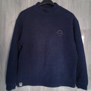 VERSACE MAN SWEATSHIRT SWEATER TOP NAVY BLUE M, MEDIUM, L, LARGE, 10, ITALY 44